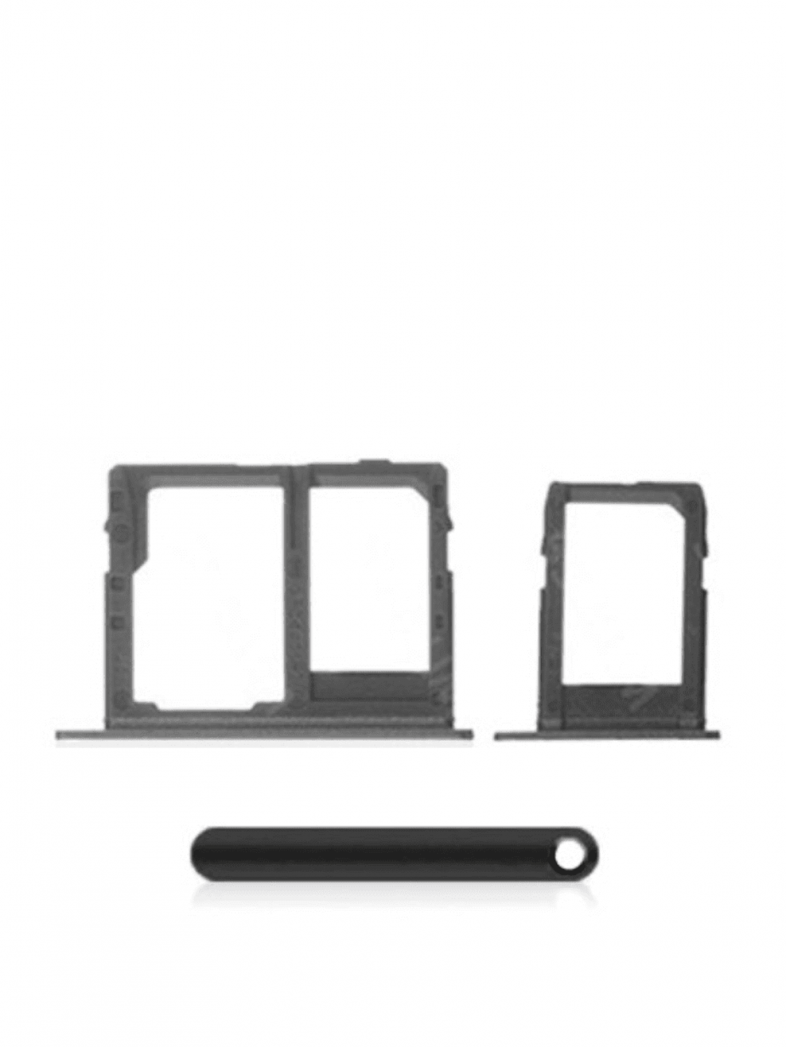 Samsung Galaxy J8 J810 Sim Kart Tepsisi Siyah