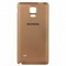 Samsung Galaxy Note 4 N910 Arka Kapak Gold Orjinal
