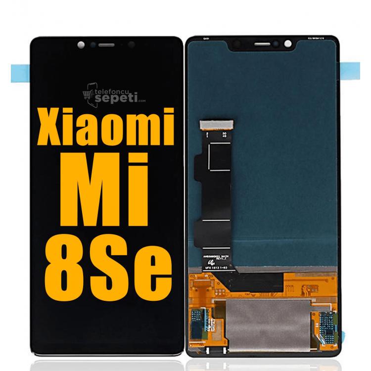 Xiaomi Mi 8 se Ekran Dokunmatik Siyah Çıtasız Orjinal