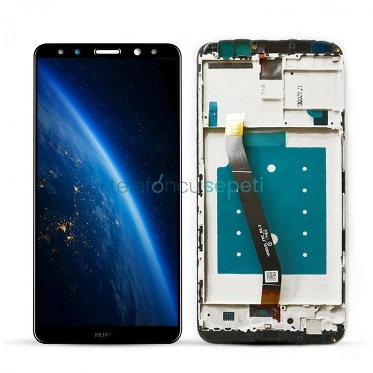Huawei Mate 10 Lite Ekran Dokunmatik Siyah Çıtalı Orjinal
