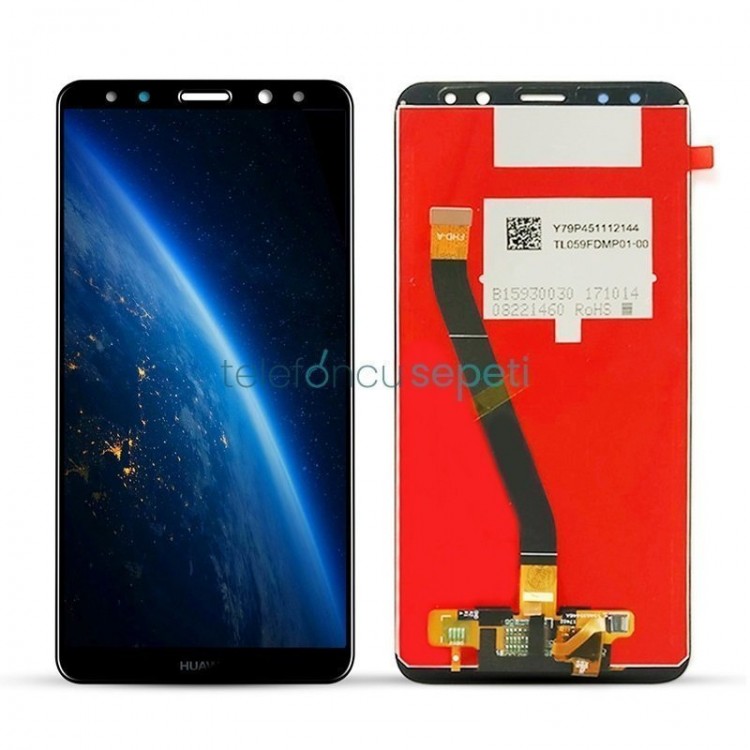 Huawei Mate 10 Lite Ekran Dokunmatik Siyah Çıtasız Orjinal