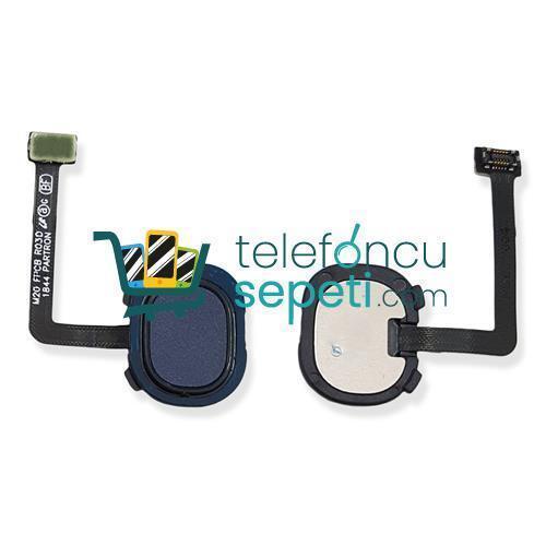 Samsung Galaxy M20 M205 Parmak İzi Okuyucu Mavi