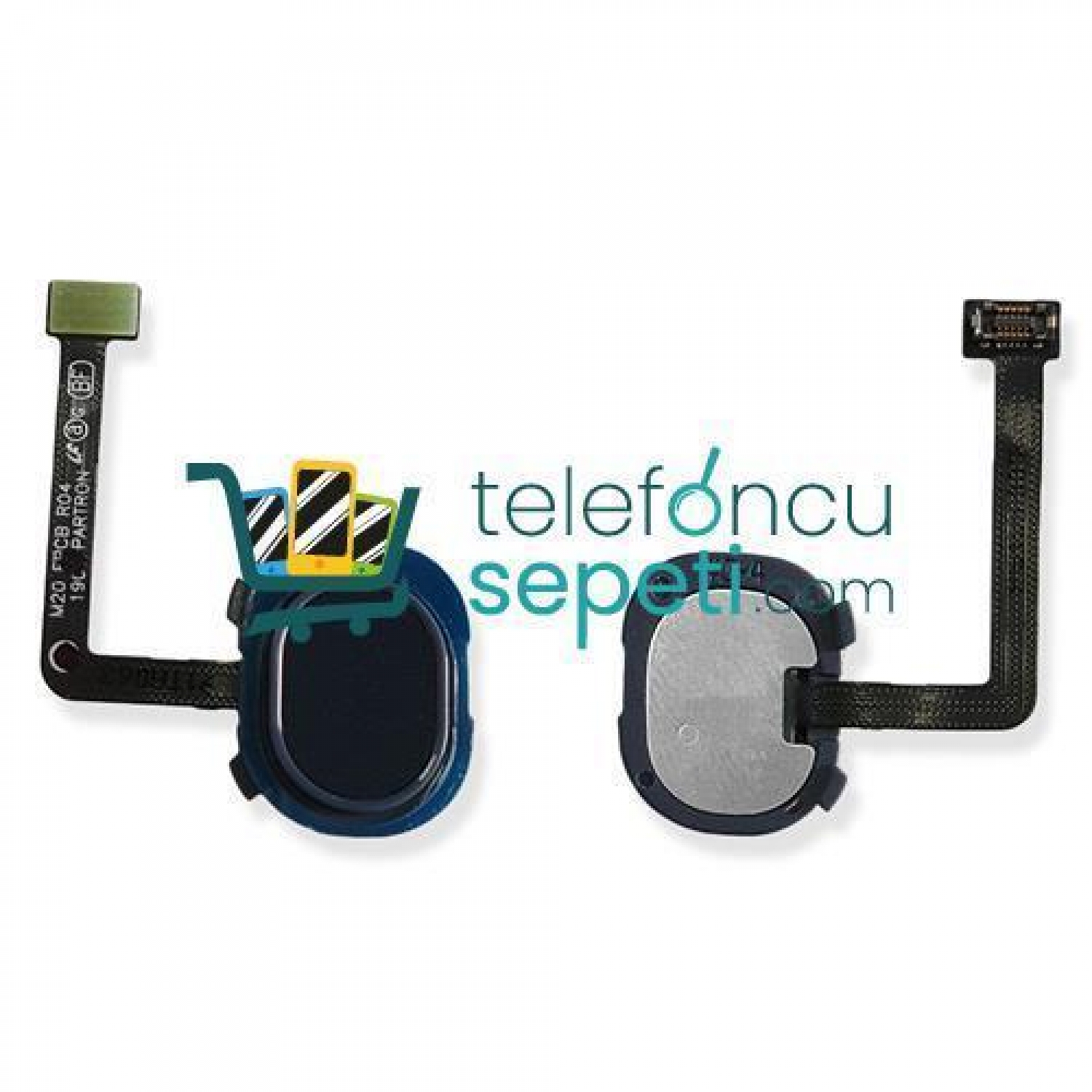 Samsung Galaxy M20 M205 Parmak İzi Okuyucu Siyah