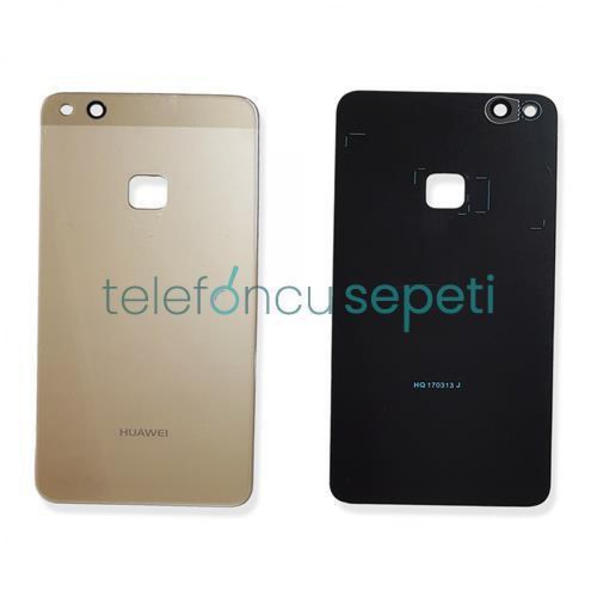 Huawei P10 Lite Arka Kapak Gold Orjinal