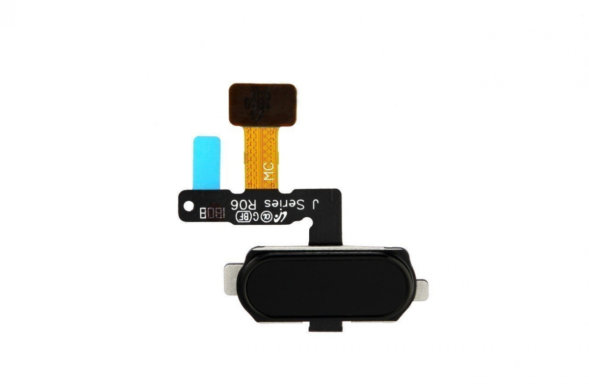 Samsung Galaxy C8 C7100 Home Tuş Bordu Filmi Siyah