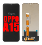 Oppo A15 Ekran Dokunmatik Siyah Çıtasız Orijinal