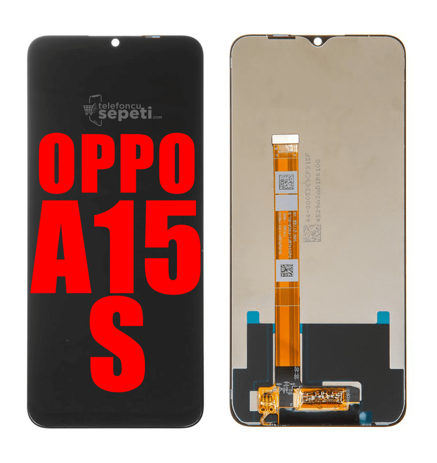 Oppo A15s Ekran Dokunmatik Siyah Çıtasız Orijinal Oppo A15s Ekran Dokunmatik Siyah Çıtasız Orijinal