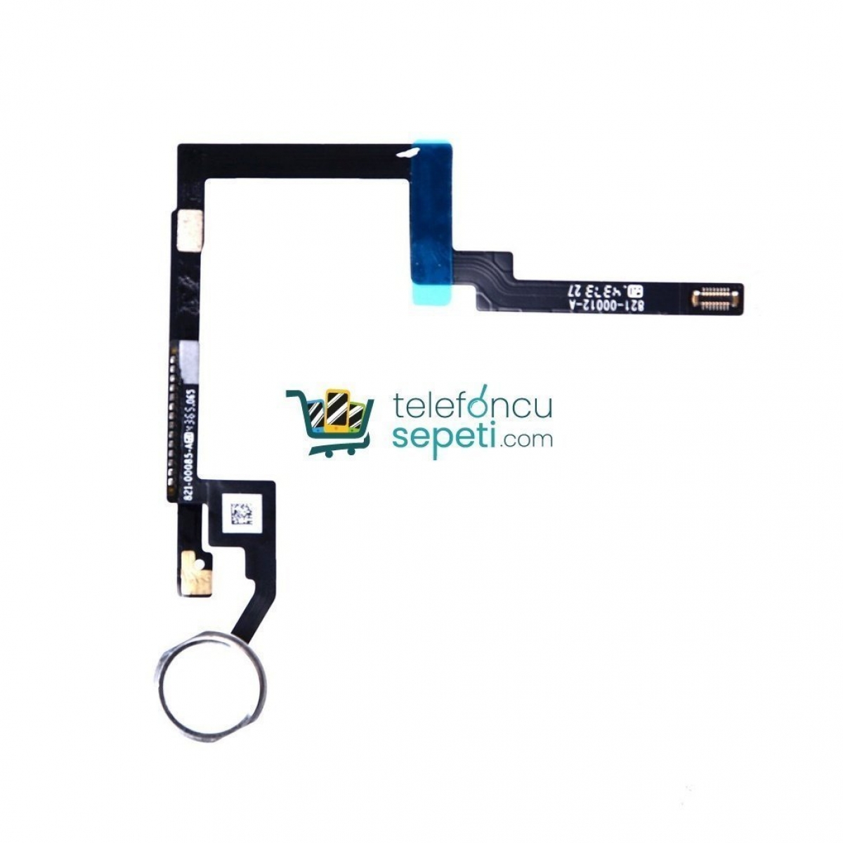 iPad Mini 3 Home Tuş Bordu Filmi Beyaz