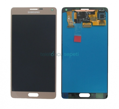 Samsung Galaxy Note 4 N910 Ekran Dokunmatik Gold Orjinal Servis