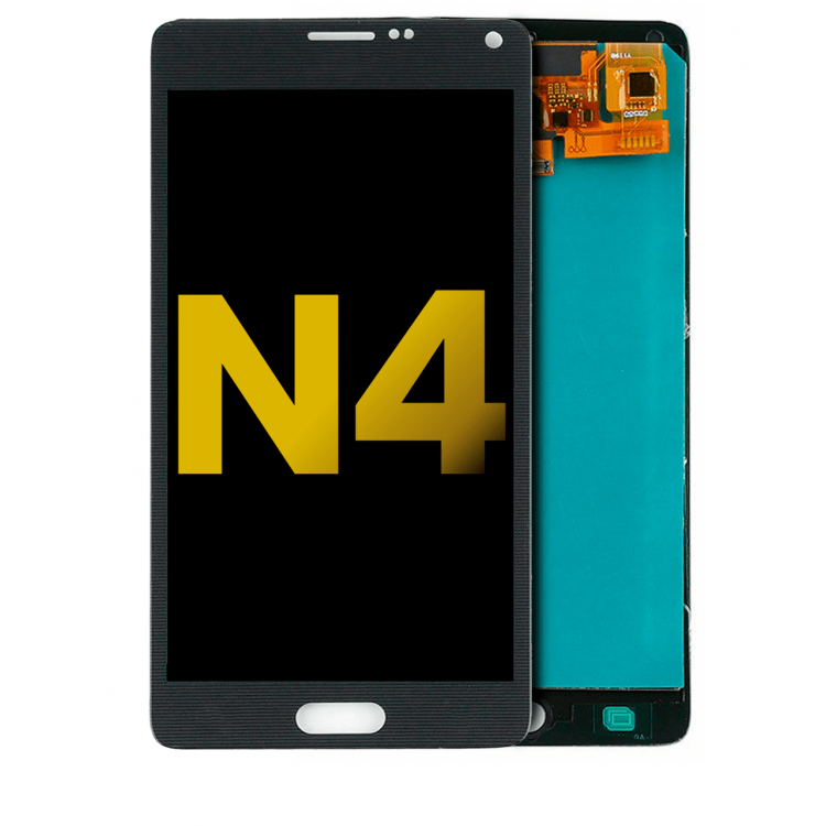 Samsung Galaxy Note 4 N910 Ekran Dokunmatik Siyah Revize