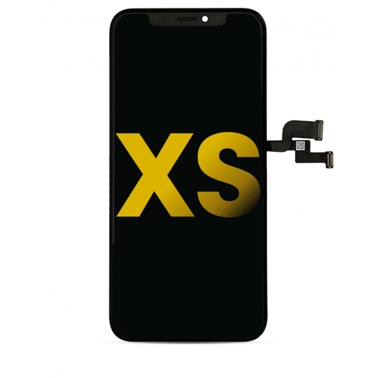 iPhone XS Ekran Dokunmatik Siyah Orjinal Camı Değişmiş Revize
