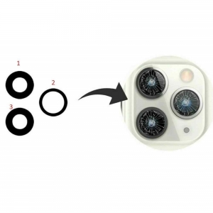 İPhone 12 Kamera Camı Set