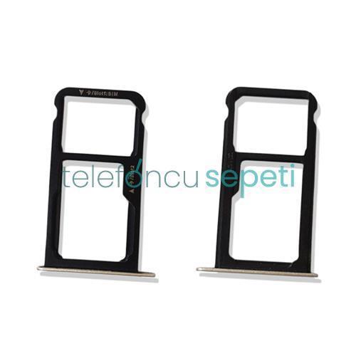 Huawei P10 Lite Sim ve Mmc Kart Tepsisi Gold
