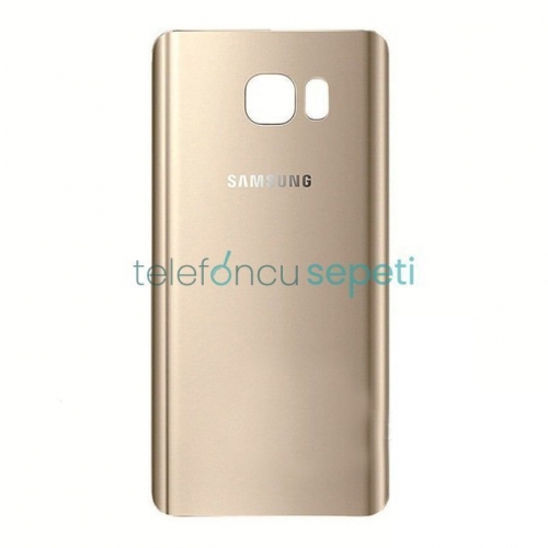 Samsung Galaxy Note 5 N920 Arka Kapak Gold Orjinal