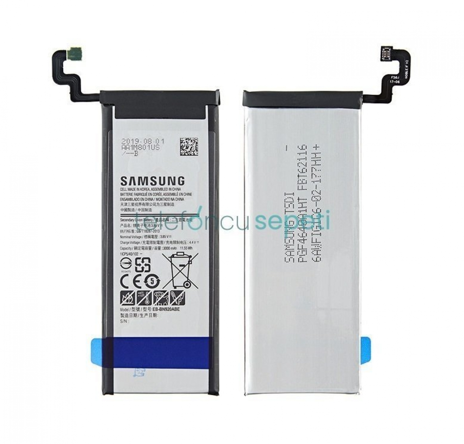 Samsung Galaxy Note 5 N920 Batarya Pil Orjinal EB-BN920ABE