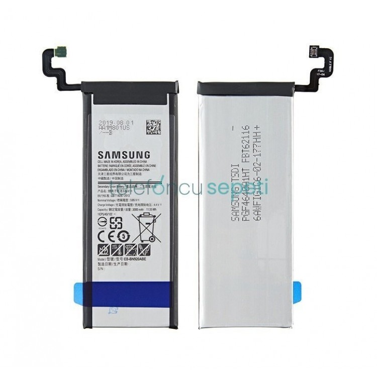 Samsung Galaxy Note 5 N920 Batarya Pil Orjinal EB-BN920ABE