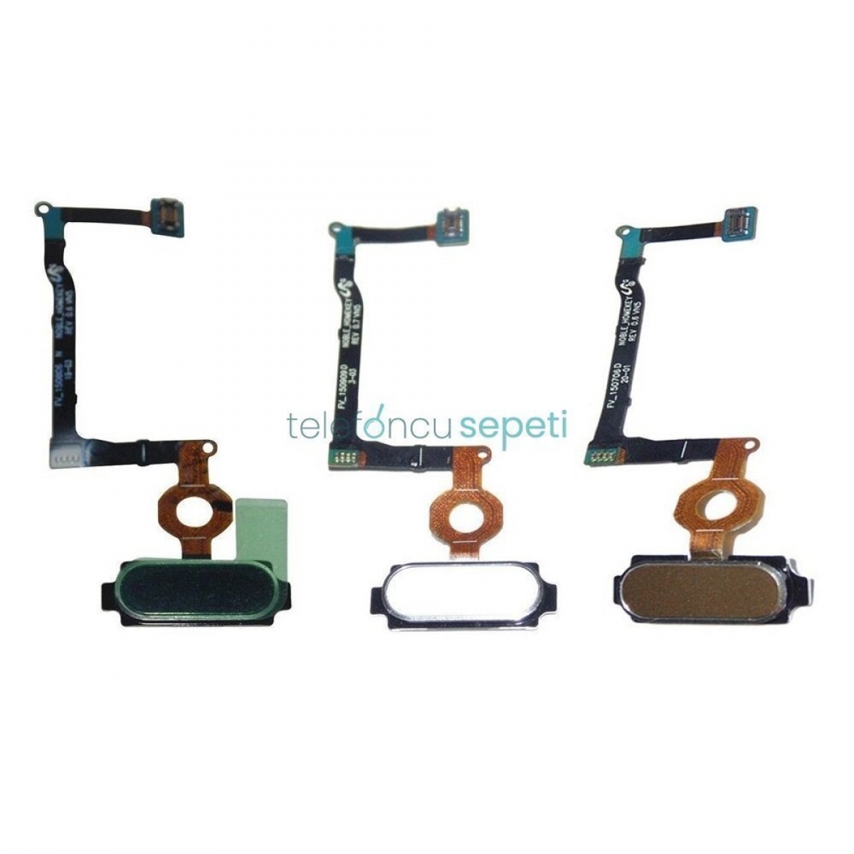 Samsung Galaxy Note 5 N920 Home Tuş Bordu Filmi Beyaz