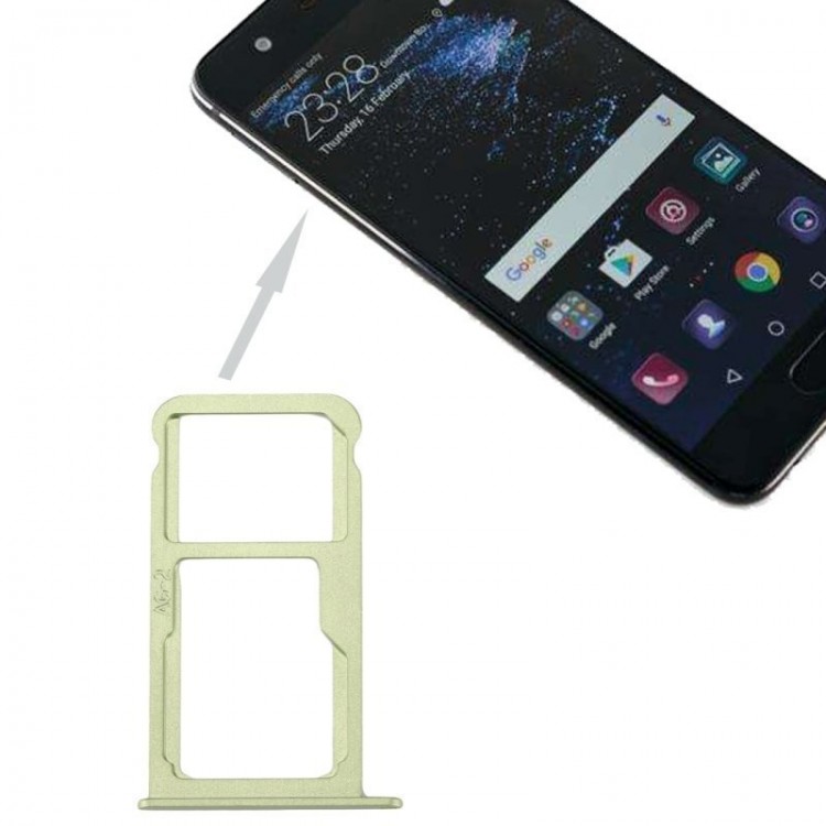 Huawei P10 Sim ve Mmc Kart Tepsisi Gold