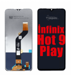 Infinix Hot 9 Play Ekran Dokunmatik Siyah Çıtasız Orjinal