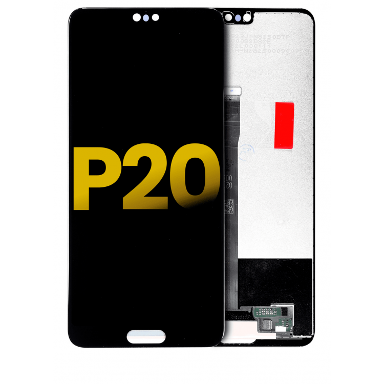 Huawei P20 Ekran Dokunmatik Siyah Çıtasız Orjinal
