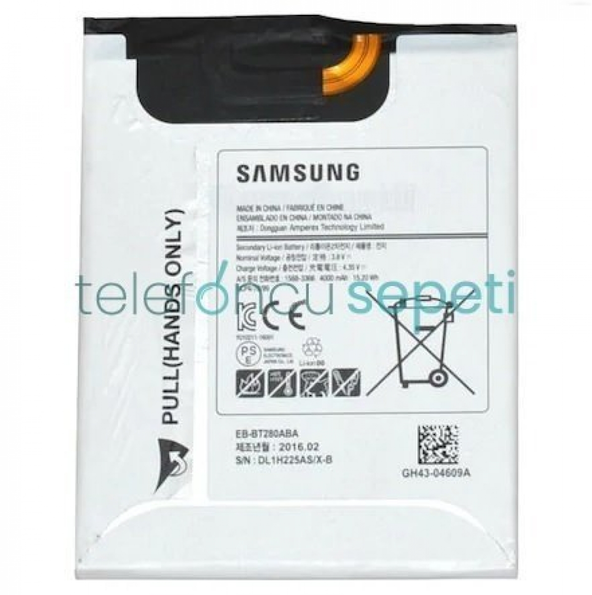 Samsung Galaxy Tab A T285 Batarya