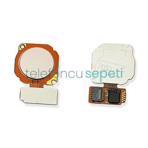 Huawei P20 Lite Home Parmak Okuyucu Filmi Gold