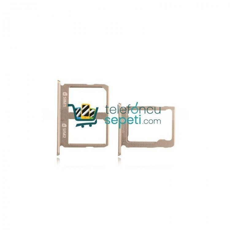 Samsung Galaxy C9 Sim Kart Tepsisi Gold