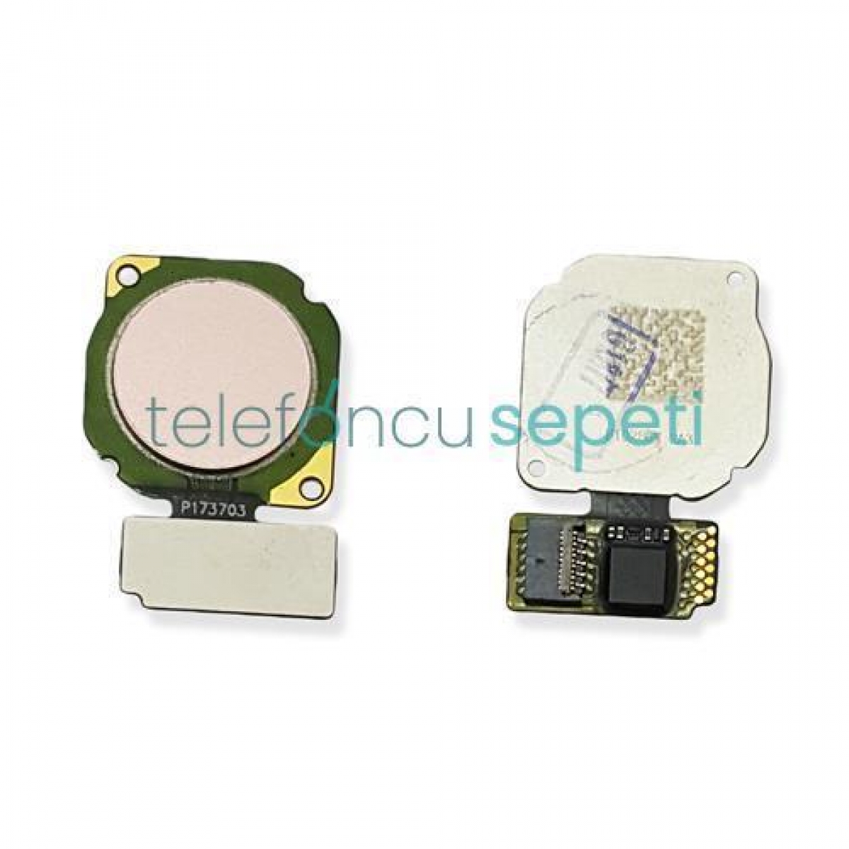 Huawei P20 Lite Home Parmak Okuyucu Filmi Rose