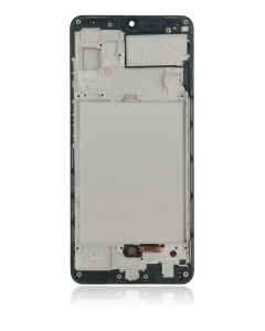 Samsung Galaxy A32 A325 Ekran Dokunmatik Siyah Çıtalı %100 Oled