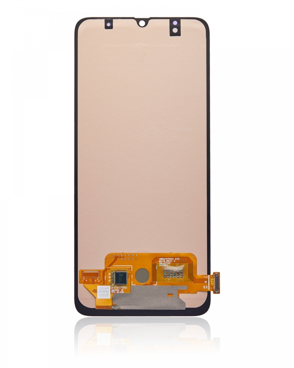 Samsung Galaxy A70 A705 Ekran Dokunmatik Siyah Çıtasız A Kalite