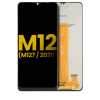 Samsung Galaxy M12 M127 Ekran Dokunmatik Siyah Çıtasız Orjinal