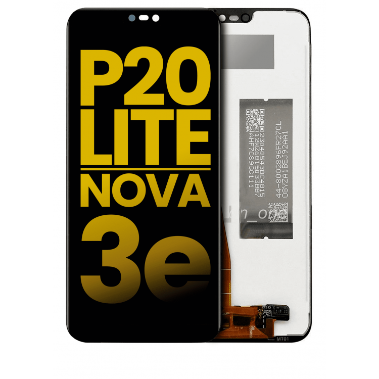Huawei P20 lite Ekran Dokunmatik Siyah Çıtasız %100 Orijinal