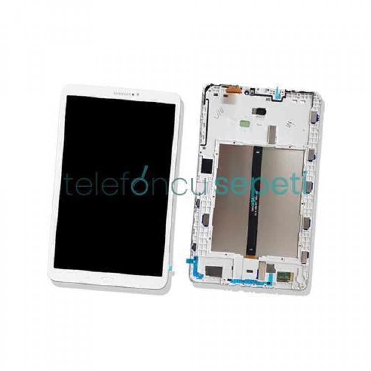 Samsung Galaxy Tab A T580 T585 Dokunmatik Ekran Beyaz