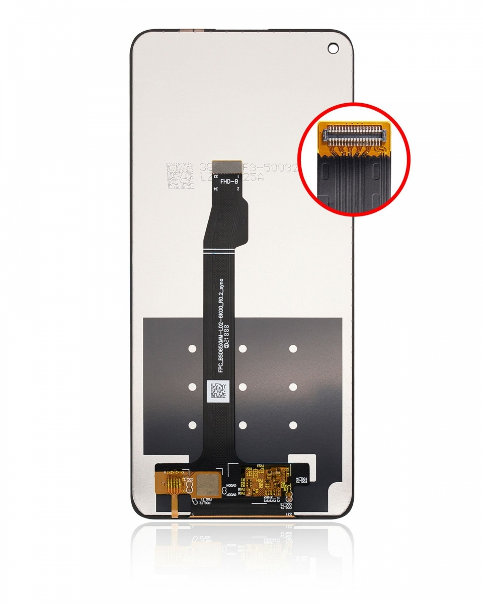 Huawei Honor 30s Ekran Dokunmatik Siyah Çıtasız Orjinal