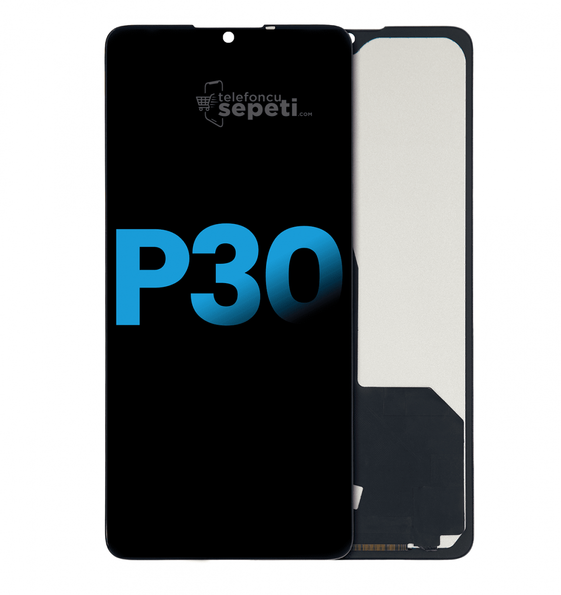 Huawei P30 Dokunmatik Ekran Siyah Çıtasız A Plus Kalite