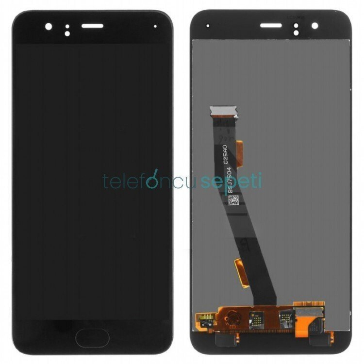 Xiaomi Mi 6 Ekran Dokunmatik Siyah Çıtasız Parmak izli Orjinal Xiaomi Mi 6 Ekran Dokunmatik Siyah Çıtasız Parmak izli Orjinal