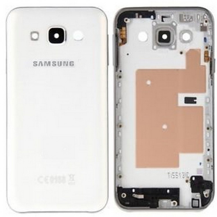 Samsung Galaxy E5 E500 Kasa Kapak Beyaz