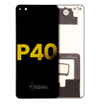 Huawei P40 Dokunmatik Ekran Siyah Çıtasız Orjinal