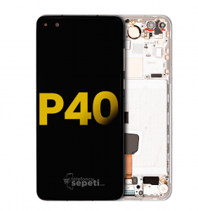 Huawei P40 Dokunmatik Ekran Siyah Çıtalı Orjinal