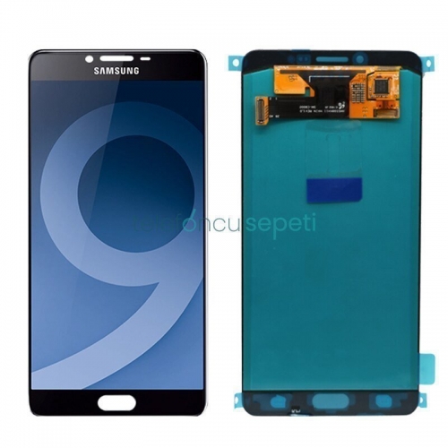 Samsung Galaxy C9 Ekran Dokunmatik Siyah %100 Oled