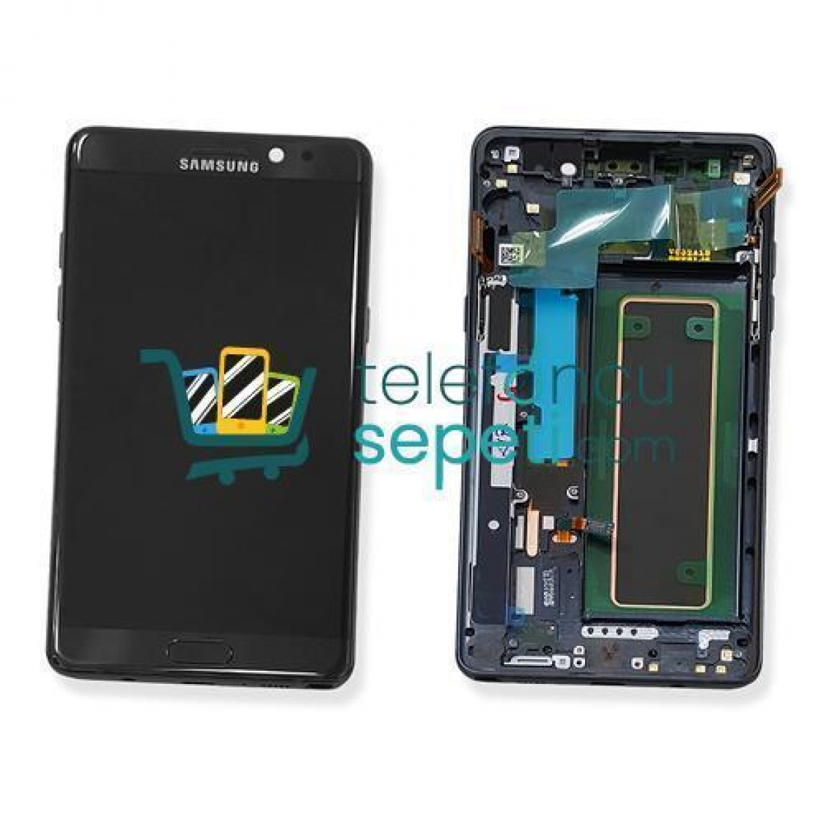 Samsung Galaxy Note 7 Fan Edition N935 N930 Ekran Dokunmatik Siyah Çıtasız