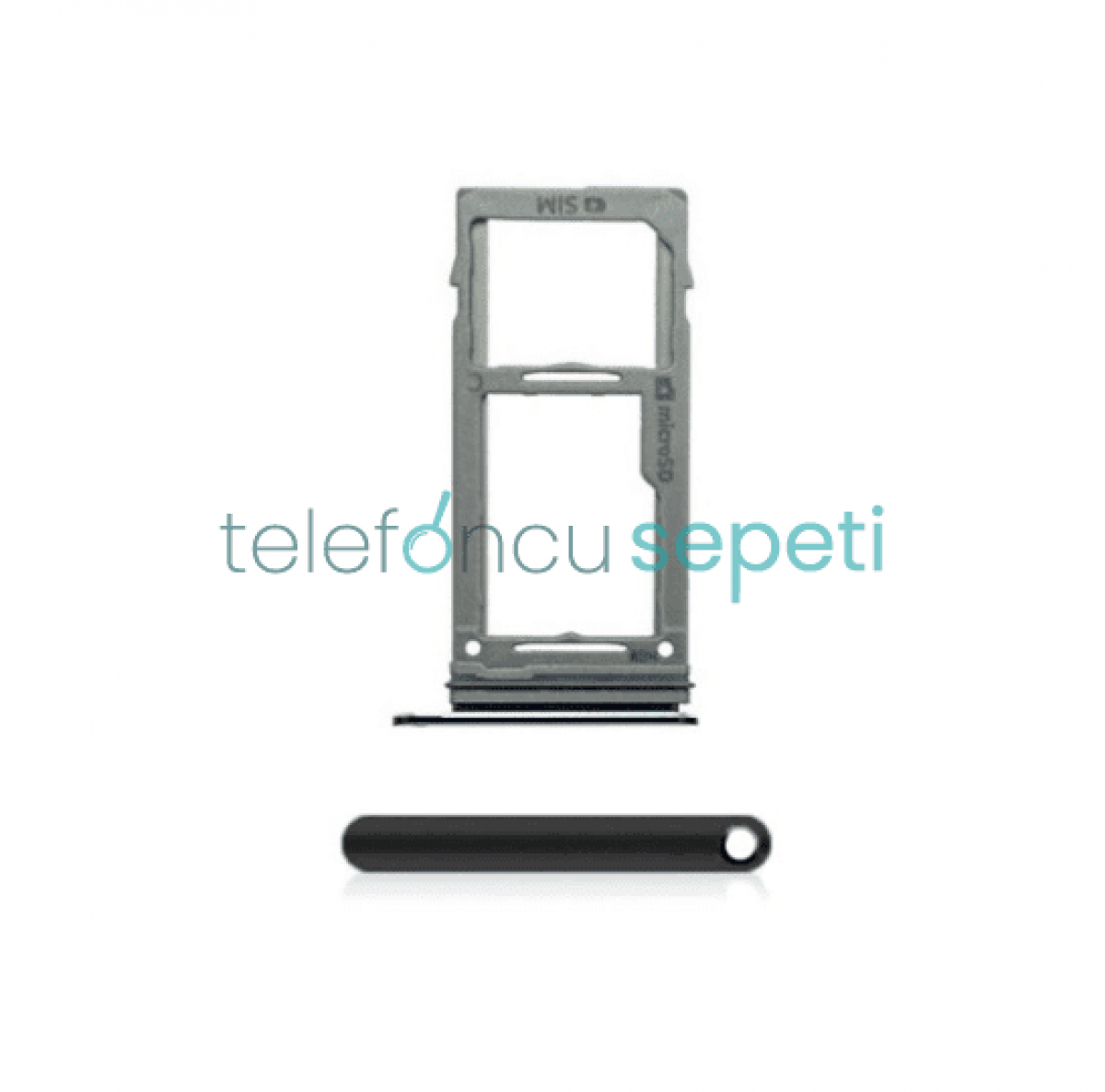 Samsung Galaxy Note 9 N960 Sim Kart Tepsisi Siyah