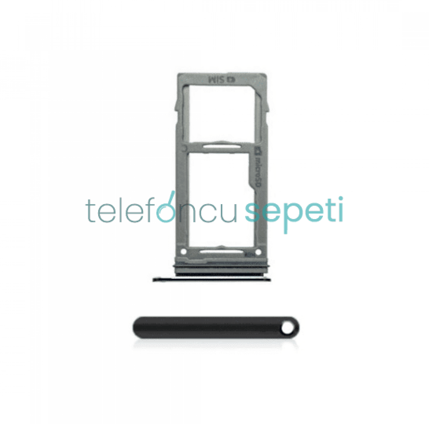 Samsung Galaxy Note 9 N960 Sim Kart Tepsisi Siyah