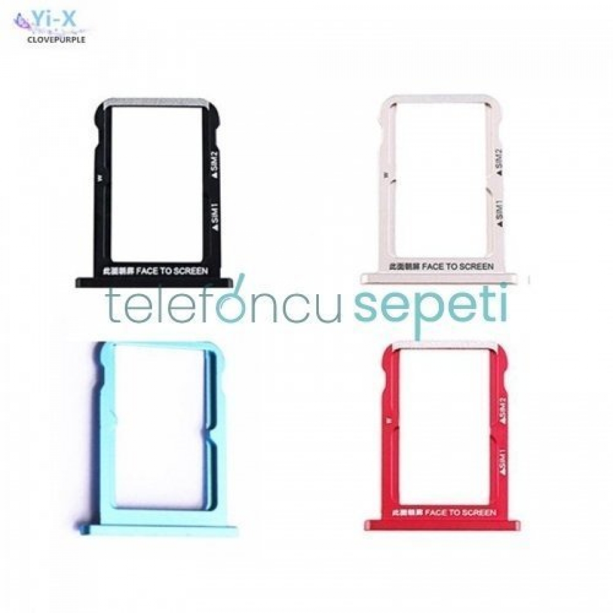 Xiaomi Mi 6x Sim Kart Tepsisi Beyaz Xiaomi Mi 6x Sim Kart Tepsisi Beyaz