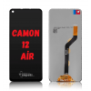 Tecno Camon 12 Air Ekran Dokunmatik Siyah Çıtasız Orjinal