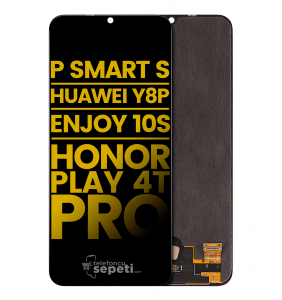 Huawei P Smart S Ekran Dokunmatik Siyah Çıtasız Orjinal