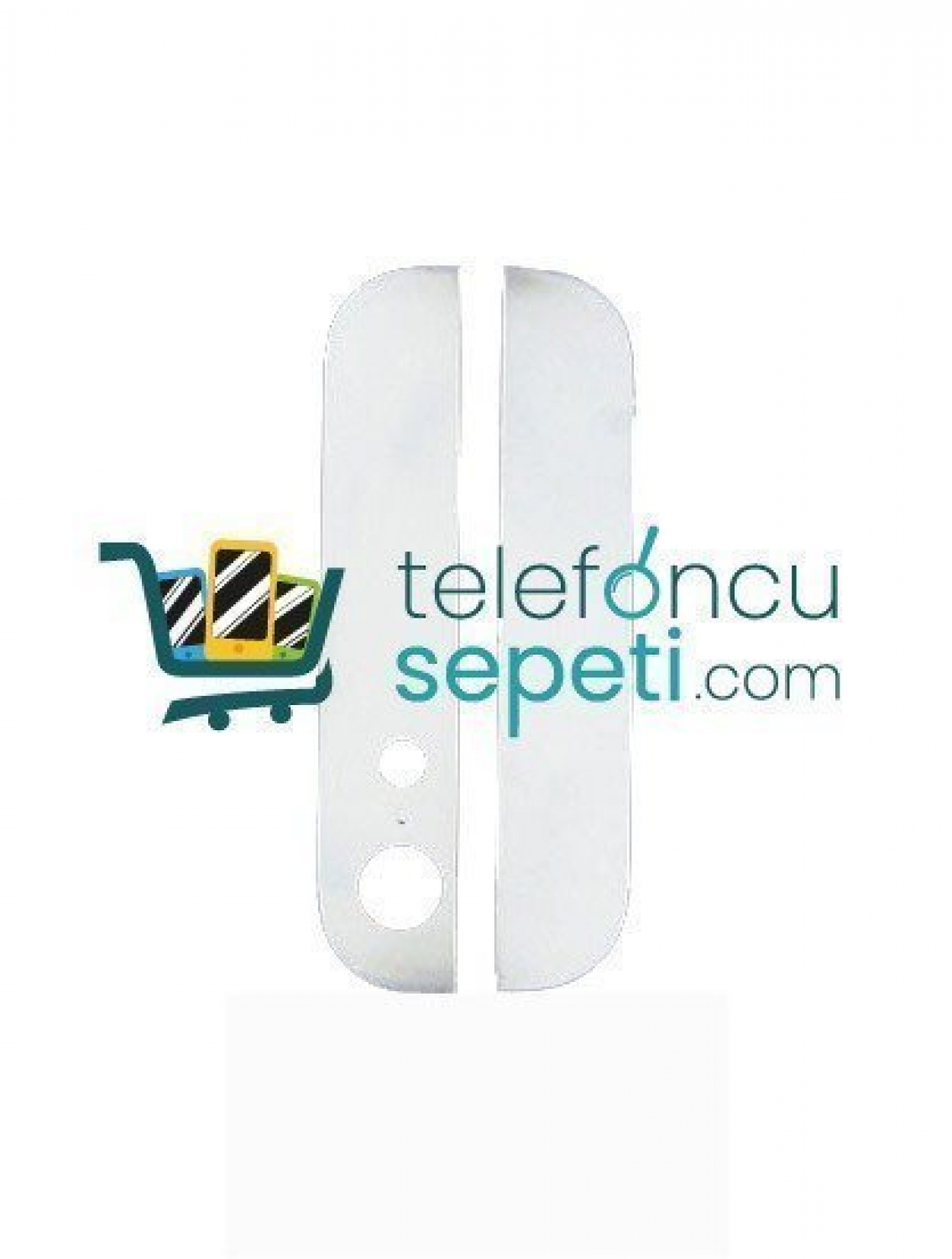 iPhone 5 Kamera Lensi Set Beyaz