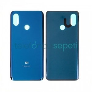 Xiaomi Mi 8 Arka Kapak Beyaz Mavi