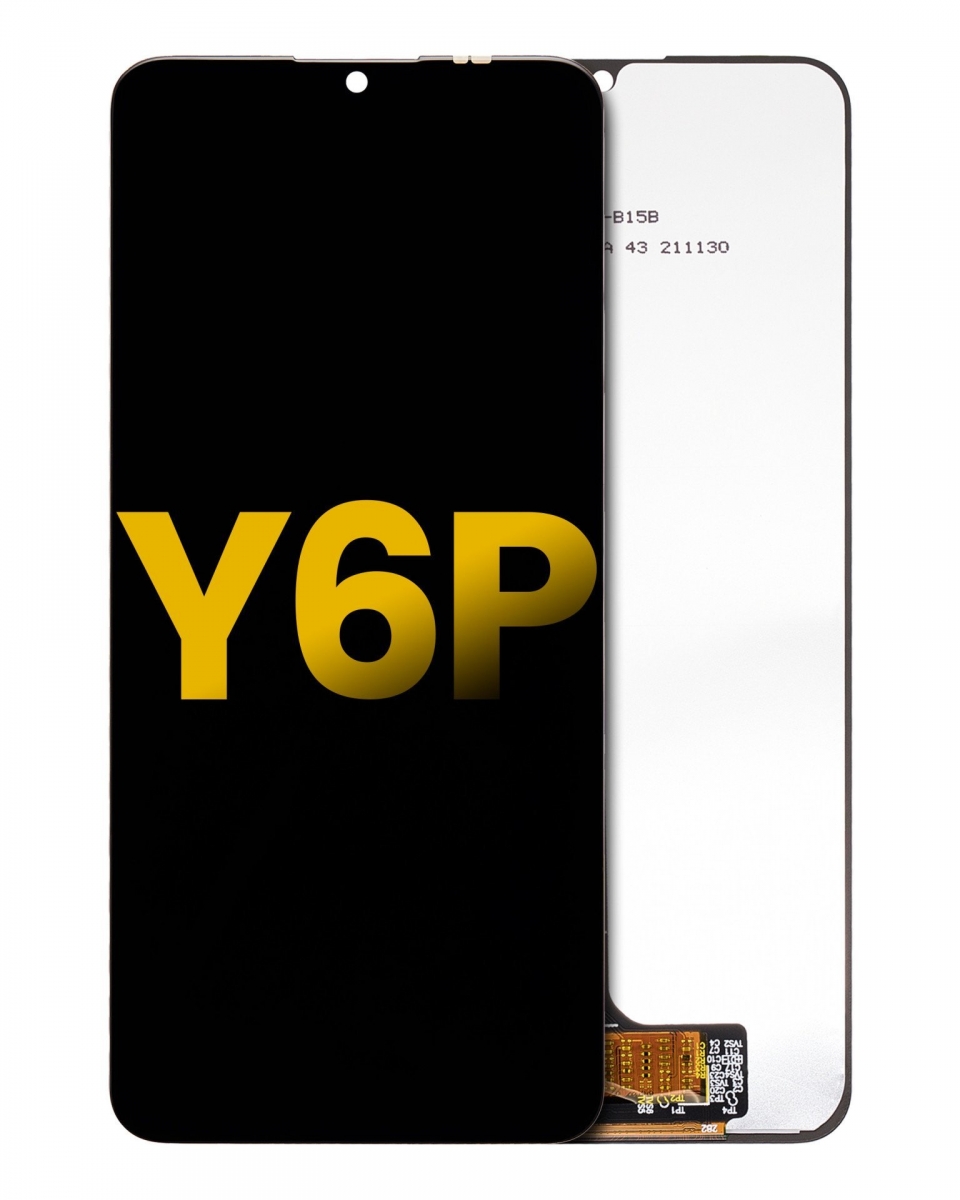 Huawei y6p 2020 Ekran Dokunmatik Siyah Çıtasız Orjinal