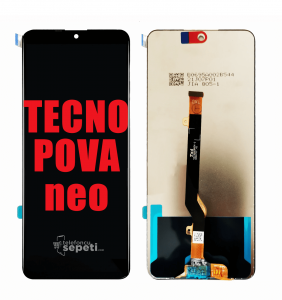 Tecno Pova Neo Ekran Dokunmatik Siyah Çıtasız Orjinal